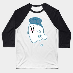 Little Ghost Scattered Baseball T-Shirt